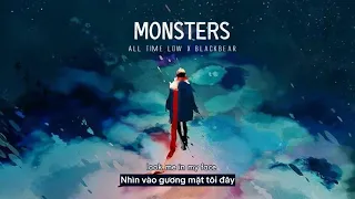 Vietsub | Monsters - All Time Low x blackbear | Lyrics Video