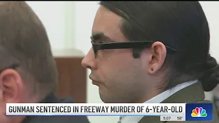 Gunman sentenced in road rage murder of 6-year-old in Orange County