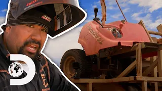 Juan Upgrades A Failing Washplant Powered By A Lawnmower | Gold Rush: Freddy Dodge's Mine Rescue
