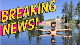 The Wonderhussy Report: Major Life-Changing News From a Beautiful Mountain Lake in the High Sierra