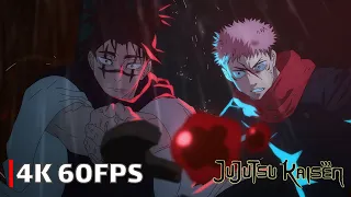 Yuji vs Choso - Part 2 | Jujutsu Kaisen Season 2 Episode 13 | 4K 60FPS | Eng Sub