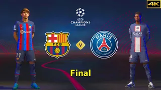 FIFA 23 - FC BARCELONA vs. PSG - UEFA CHAMPIONS LEAGUE FINAL 23/24