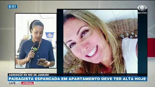 RJ: Paisagista espancada em apartamento deve ter alta