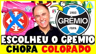 🔥 BOMBA NA ARENA ! pode chorar COLORADO, chapéu HISTÓRICO ! ultimas notícias do GRÊMIO hoje