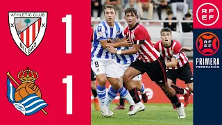 RESUMEN #PrimeraFederación | Athletic Club B 1-1 Real Sociedad B | Grupo 2 | Jornada 5