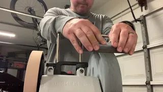 Knife Sharpening Tormek T8. My first time sharpening a chef’s knife!