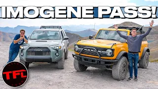 The Toyota 4Runner TRD Pro May Be Old, But Can It Still Keep Up With The Ford Bronco Up A Mountain?