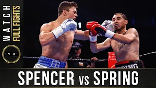 Spencer vs Spring FULL FIGHT: January 18, 2020 | PBC on FOX