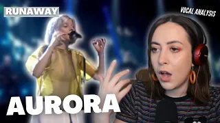 AURORA Runaway Live 2015 | Vocal Coach Reacts (& Analysis) | Jennifer Glatzhofer
