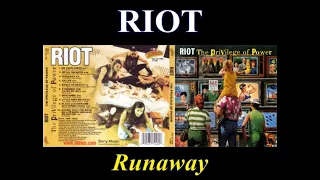 Riot - Runaway - Lyrics - Tradução pt-BR