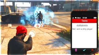 Meet The Most Hypocritical Player on GTA 5 Online.. (Get's Salty When I Fight Back)