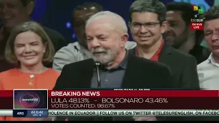 The fight continues until the final victory, says Lula da Silva