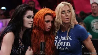 RAW 7.20.15 - Becky Lynch and Paige vs. Naomi and Sasha Banks (2/2)