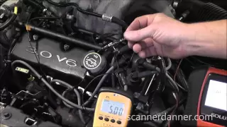 Ford 4-wire MAF sensor wiring tests (integrity testing)