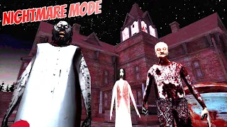 Granny 3 - Hard Mode + Nightmare Mode Full Gameplay (Unofficial Mod)