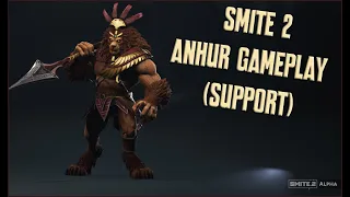 SMITE 2 GAMEPLAY | ANHUR SUPPORT | MAX GRAPHICS NO COMMENTARY