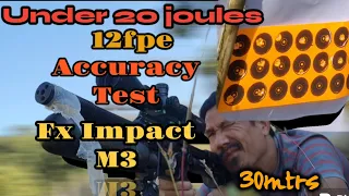FX IMPACT M3 UNDER 20JOULES 12FPE||FX IMPACT M3 ACCURACY TEST