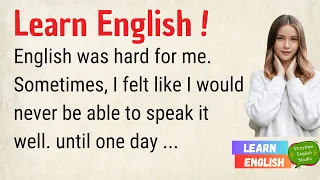 Learn English Through Story Level 1 🔥 || Graded Reading || Basic English