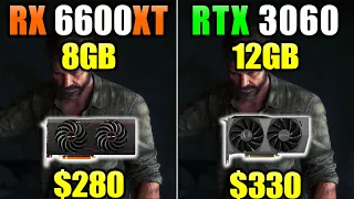 RX 6600 XT vs RTX 3060 - More VRAM, More FPS?