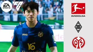 EA Sports FC 24 - M'gladbach Vs. Mainz 05 - Bundesliga 23/24 Matchday 7 | Full Match