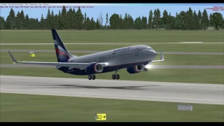 Microsoft Flight Simulator X Взлет автопилотом