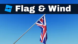 Wind Dynamics on a Flag! | Roblox Studio WindShake/Blender Tutorial