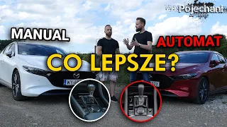 MANUAL czy AUTOMAT? Jaką skrzynię wybrać? | Test Mazdy 3