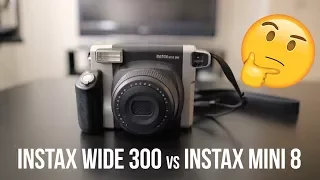 Instax Wide vs Instax Mini!