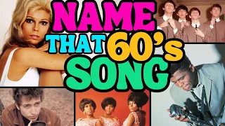 GUESS THE SONG🤔 | 🌟60’s🌟 HIT SONGS CHALLENGE!🎶