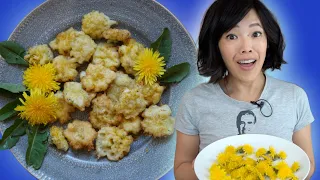 FRIED DANDELIONS Recipe -- Free Eats