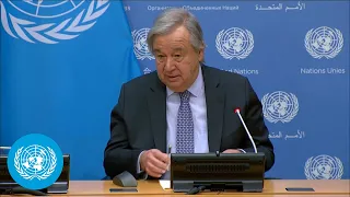 UN Chief End-of-Year Press Conference 2022