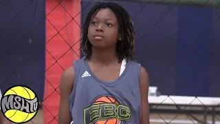 5th Grader Moses Wright is ON ANOTHER LEVEL at the 2017 EBC West Camp