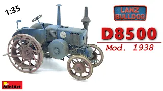 Lanz Bulldog D8500 Mod. 1938 - Traktor (Tractor) - 1:35 - MiniArt