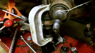 1998 GMC K1500 Upper and Lower Ball Joint Replacement