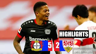Bayer Leverkusen vs Stuttgart 5-2 All Goals & Highlights 06/02/2021