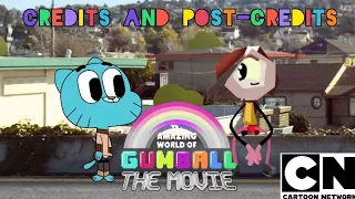 Credits And Post-credits the amazing world of gumball : the movie