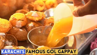 Famous gol gappay in karachi | best gol gappay | street food Karachi