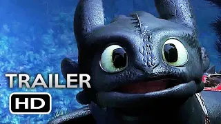 HOW TO TRAIN YOUR DRAGON 3 Official Trailer 2 (2019) The Hidden World Animated Movie HD