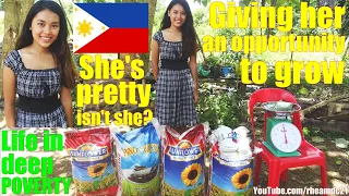 Giving Help to Beautiful Filipinas in the Philippines: We Surely Made Her Smile! Beautiful Filipinas