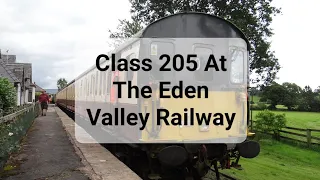 Class 205 At The Eden Valley Railway