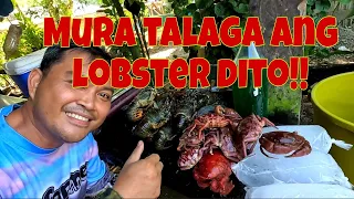 Casiguran Aurora | Ang daming fresh seafoods dito | Binili ko na lahat yung Lobsters