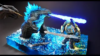 I Made a GODZILLA v PACIFIC RIM Diorama