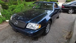 1998 Mercedes SL500 review