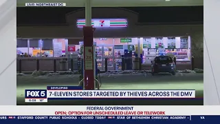 ATM robbery spree continues as thieves target 7-Elevens across DC region