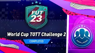 FIFA World Cup TOTT Challenge 2 SBC! (Cheapest Solution)