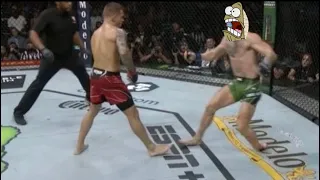 Conor McGregor breaks leg