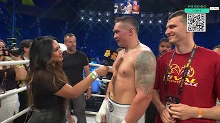 Oleksandr Usyk — interview after the fight. Boxing. 26.08.2023.