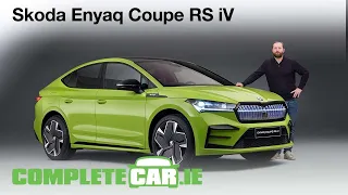 The Skoda Enyaq Coupe RS iV - a detailed first look at Skoda's electric RS model