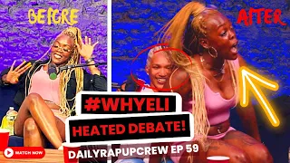 Heated Debated! Guest Gets Upset When Asked This Question! #Whyeli | Dailyrapupcrew Podcast Ep 59