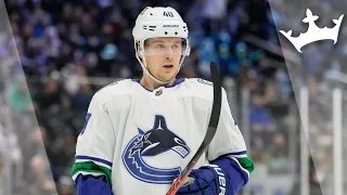 Is Elias Pettersson the best forward available on Tuesday?